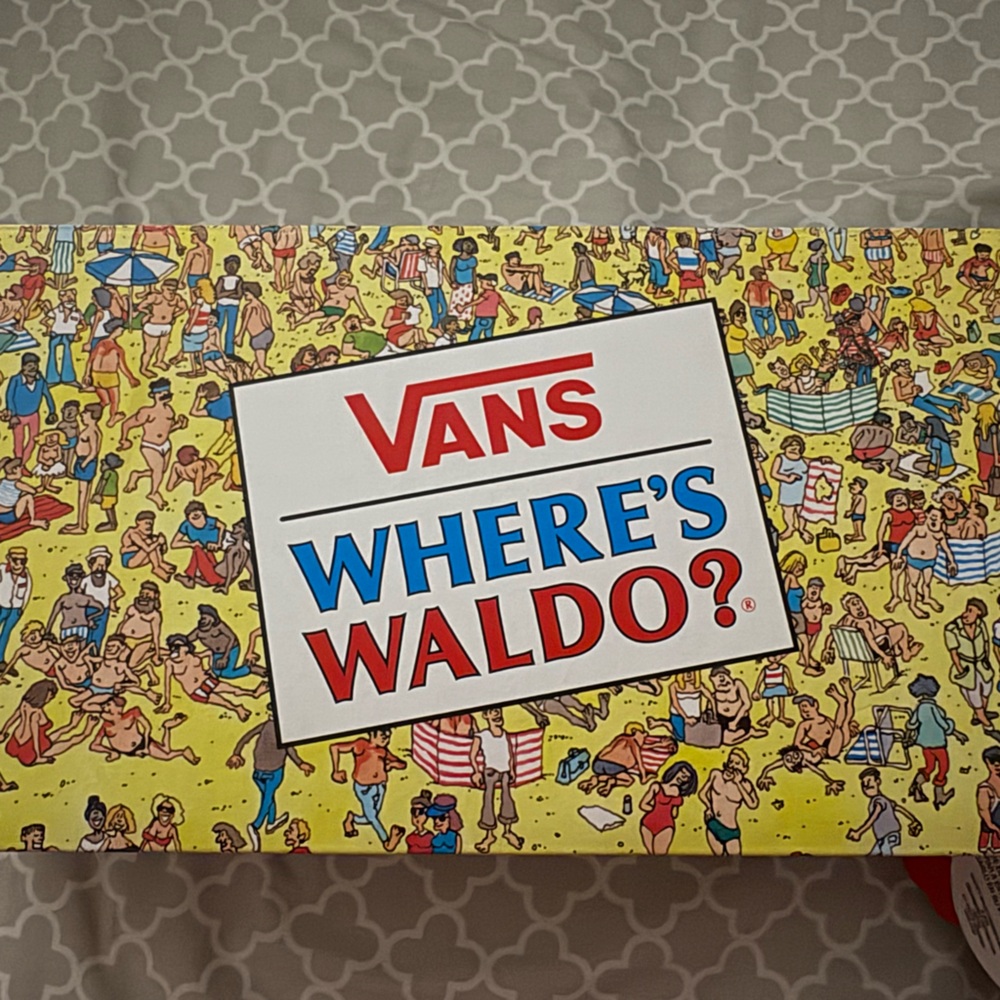 Vans Where's Waldo Classic Slip-Ons - Picture 8 of 8